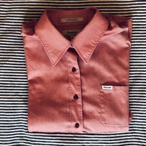 Red Faconnable Men’s Dress Shirt
